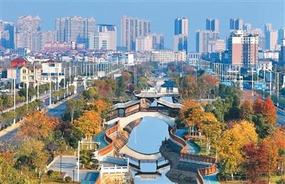 引水進城工程水清岸美